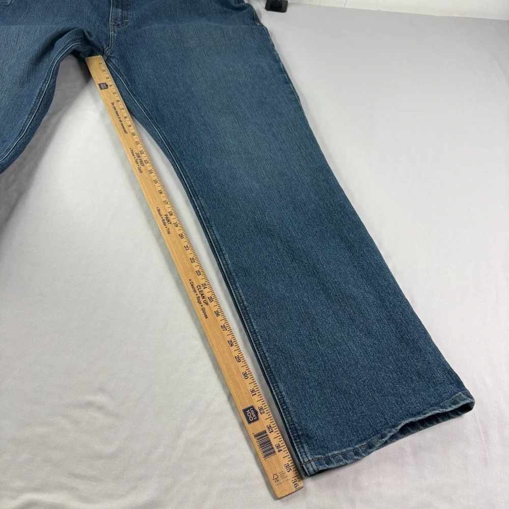Ariat Jeans Mens 44x36 Blue M4 Relaxed Boot Cut Workwear Western Denim